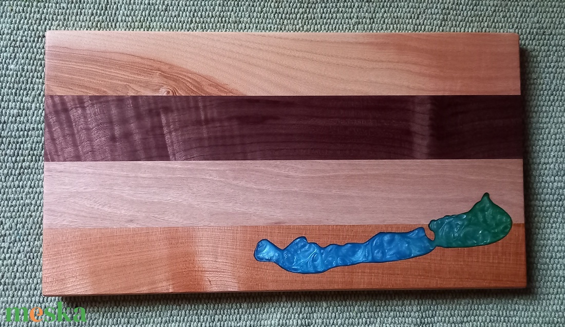 Balaton vágódeszka  - otthon & életmód - konyhafelszerelés, tálalás - sütés, főzés - vágódeszka - Meska.hu