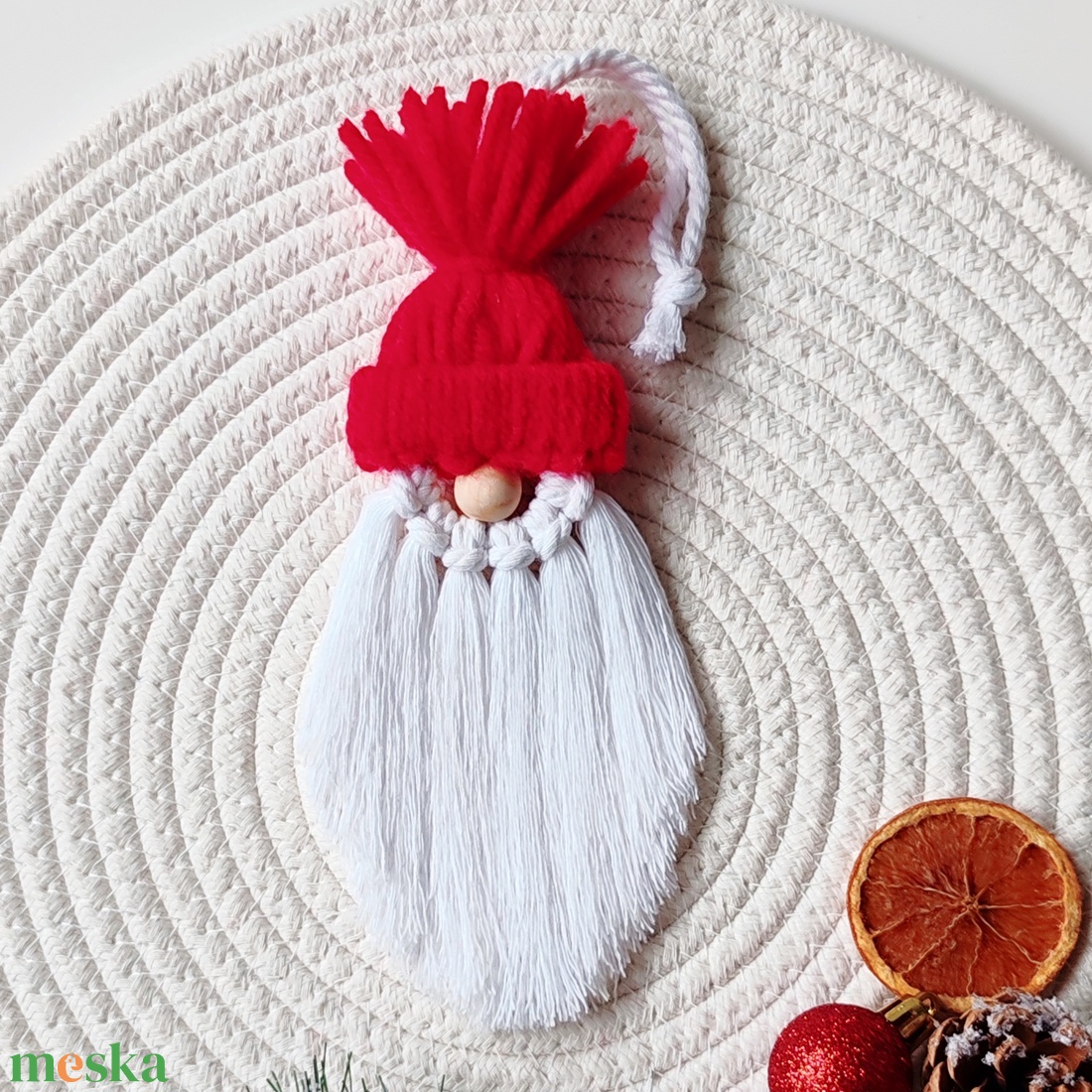 Mikulás - karácsony - mikulás - mikulás beltéri dekoráció - Meska.hu