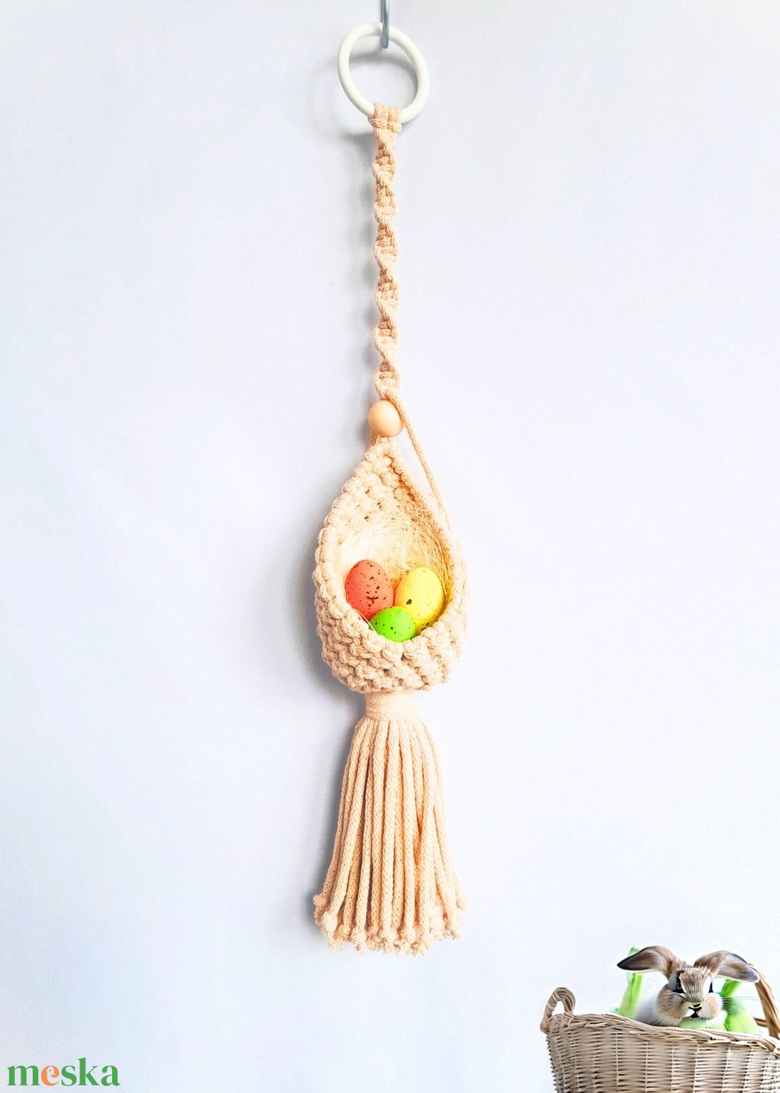 HÚSVÉTI-DEKORÁCIÓ-MADÁRFÉSZEK - ünnepi díszek, dekorációk - húsvéti díszek és dekorációk - húsvéti tojásfadíszek - Meska.hu