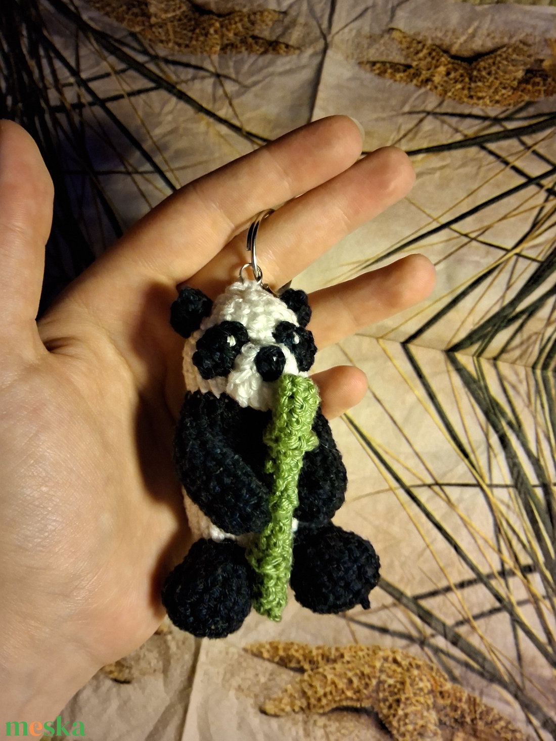 Panda kulcstartó - táska & tok - kulcstartó & táskadísz - kulcstartó - Meska.hu