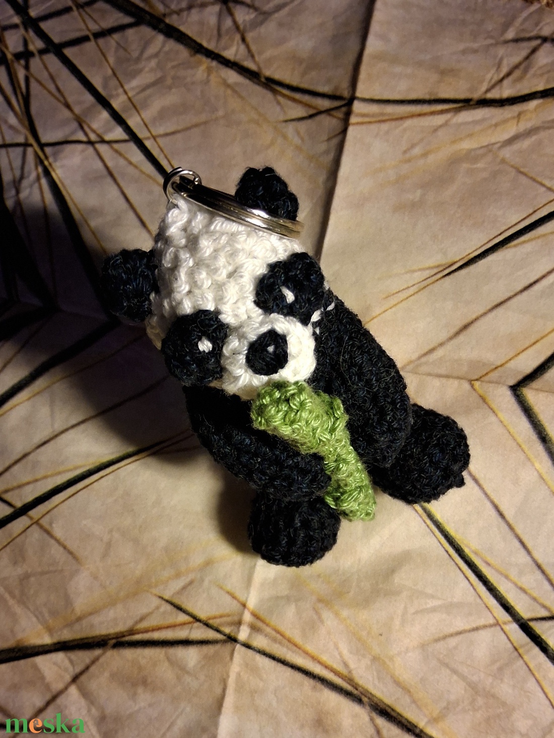 Panda kulcstartó - táska & tok - kulcstartó & táskadísz - kulcstartó - Meska.hu