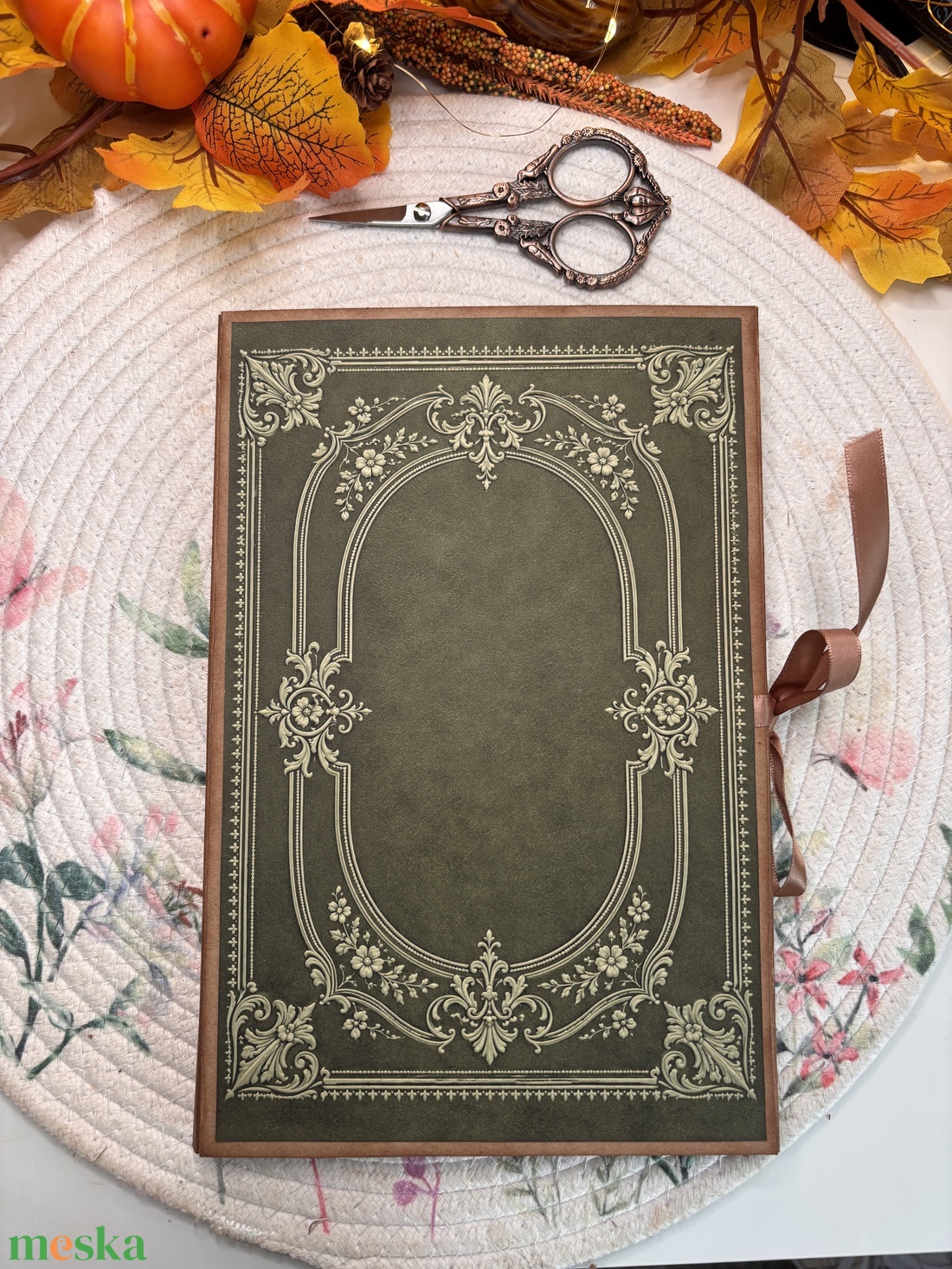 Vintage nagy méretű napló kihajtható lapokkal Emlékkönyv Vintage travel journal - otthon & életmód - papír, írószer - jegyzetfüzet & napló - Meska.hu
