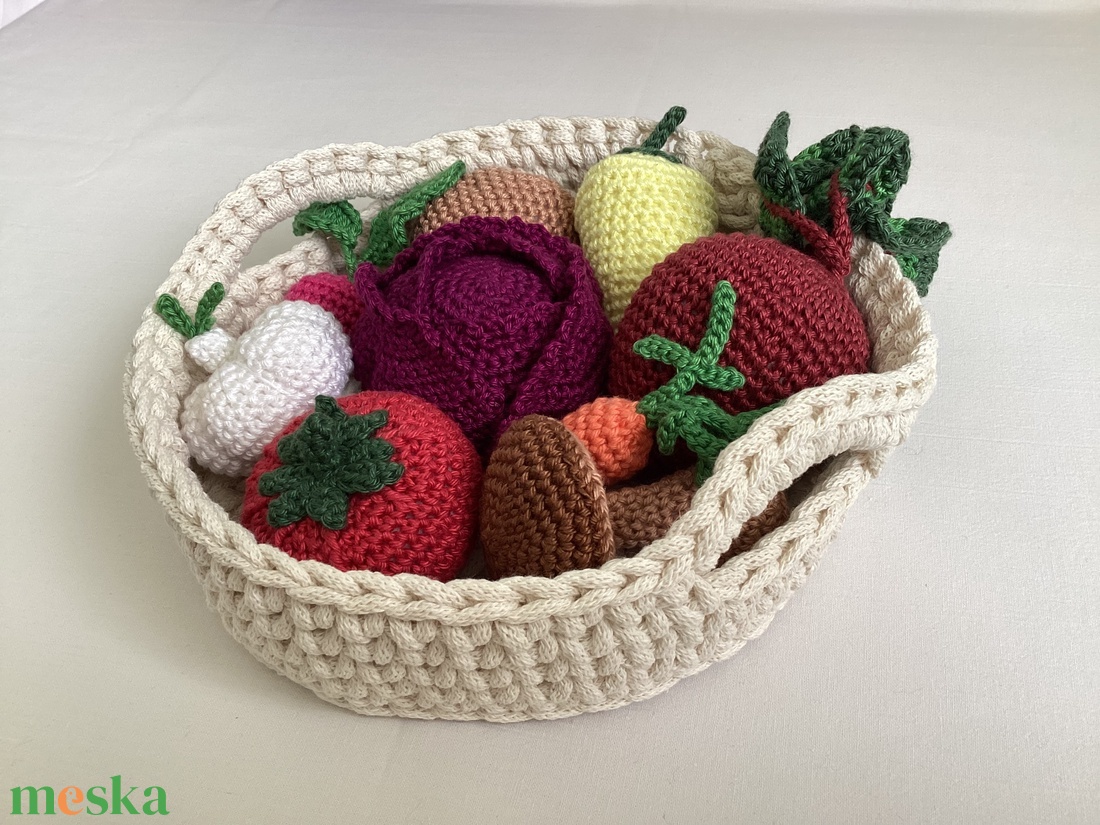 Horgolt zöldségek - játék & sport - készségfejlesztő és logikai játék - oktató játékok - Meska.hu Horgolt zöldségek - játék & sport - készségfejlesztő és logikai játék - oktató játékok - Meska.hu