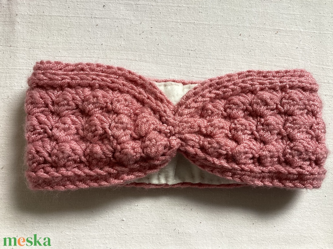 Horgolt rózsaszín fejpánt - ruha & divat - sál, sapka, kendő - fejpánt - Meska.hu Horgolt rózsaszín fejpánt - ruha & divat - sál, sapka, kendő - fejpánt - Meska.hu