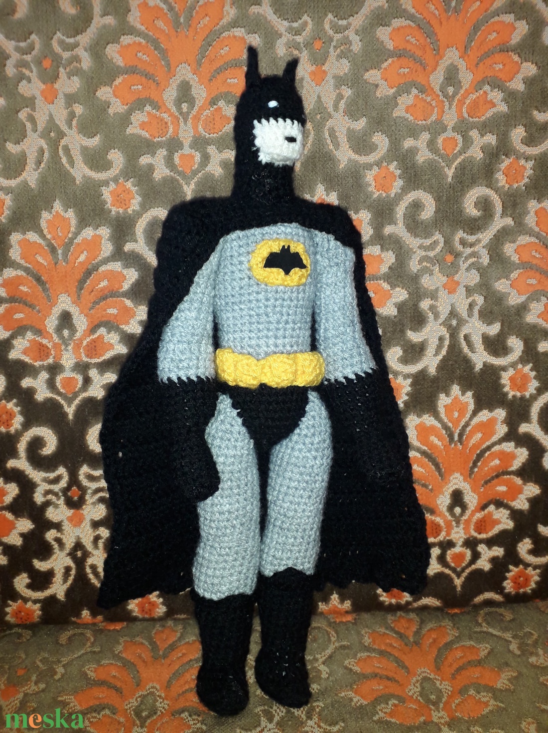 Horgolt Batman figura - - Meska.hu Horgolt Batman figura - - Meska.hu