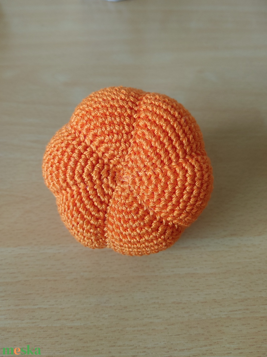Horgolt amigurumi sütőtök - játék & sport - plüssállat & játékfigura - plüss zöldség, gyümölcs - Meska.hu