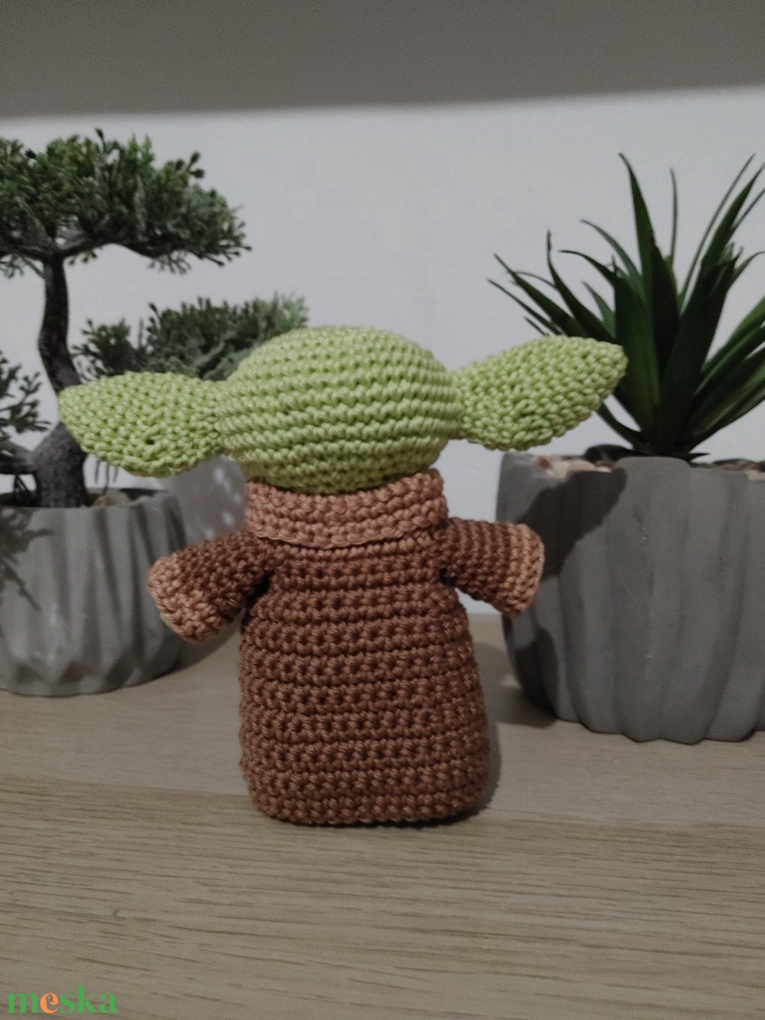 Baby Yoda - Grogu horgolt amigurumi figura - játék & sport - plüssállat & játékfigura - plüss mesefigurák - Meska.hu Baby Yoda - Grogu horgolt amigurumi figura - játék & sport - plüssállat & játékfigura - plüss mesefigurák - Meska.hu