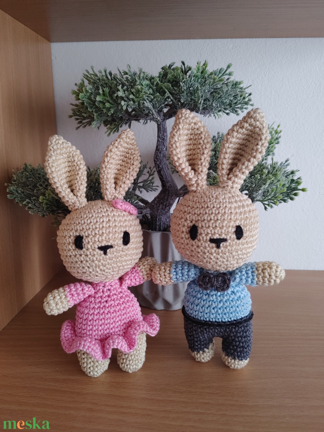 Horgolt nyuszi (lány) - amigurumi figura - játék & sport - plüssállat & játékfigura - nyuszi - Meska.hu Horgolt nyuszi (lány) - amigurumi figura - játék & sport - plüssállat & játékfigura - nyuszi - Meska.hu