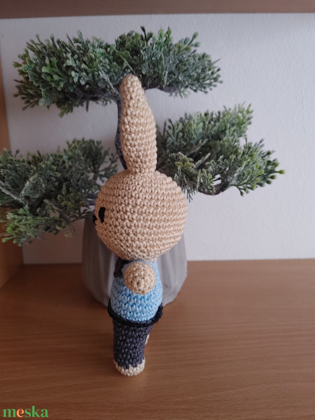 Horgolt nyuszi (fiú) - amigurumi figura - játék & sport - plüssállat & játékfigura - nyuszi - Meska.hu Horgolt nyuszi (fiú) - amigurumi figura - játék & sport - plüssállat & játékfigura - nyuszi - Meska.hu