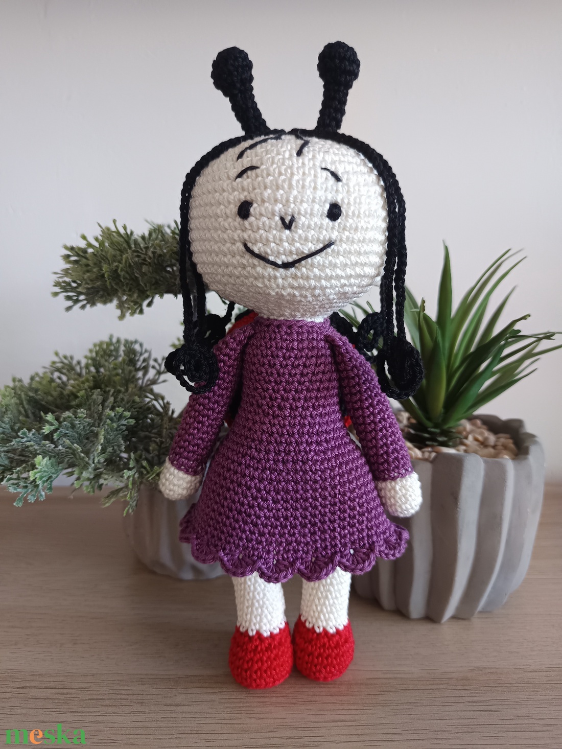 Horgolt Babóca figura � egyedi amigurumi baba ajándékba - játék & sport - baba & babaház - baba - Meska.hu