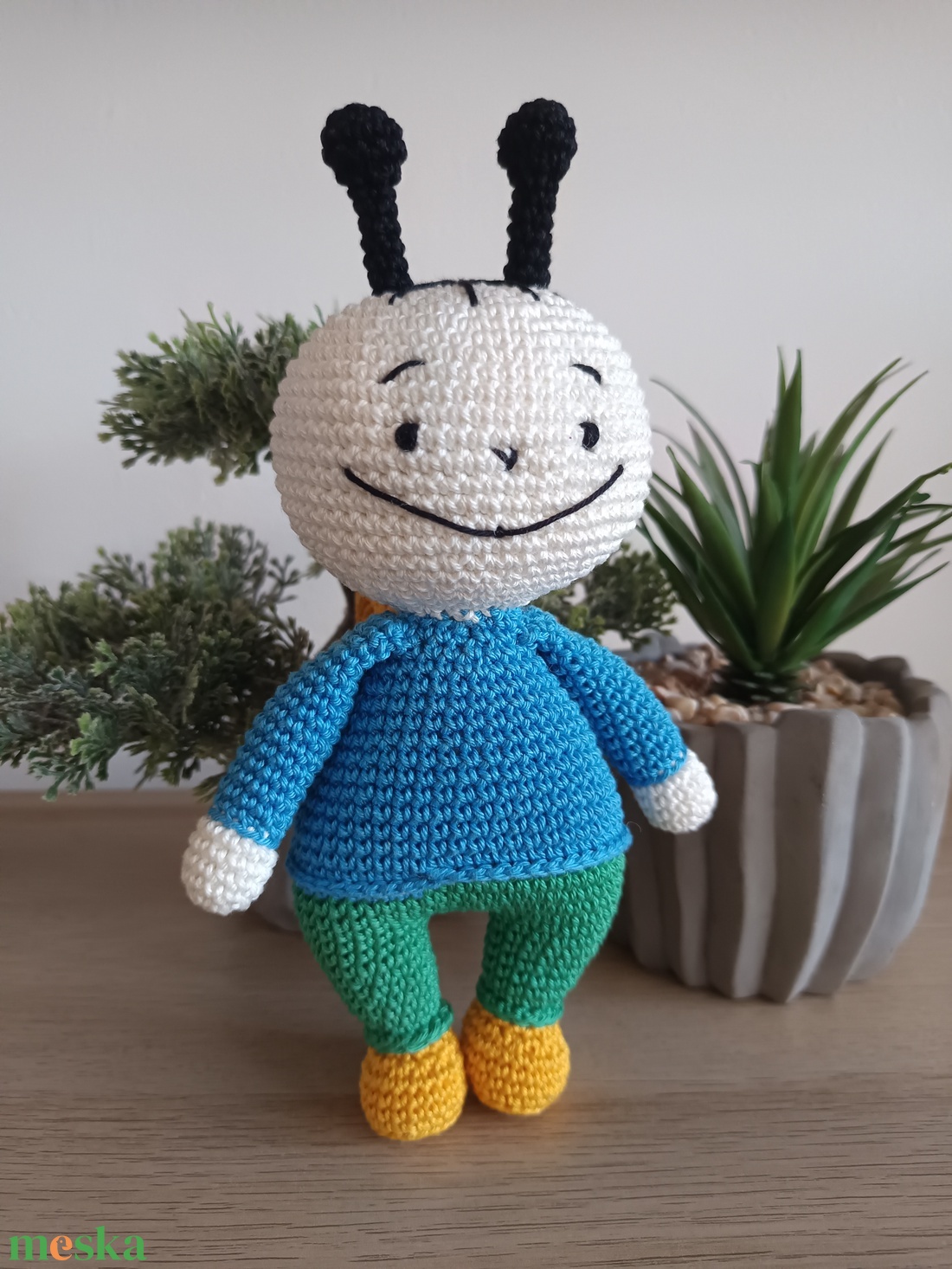 Horgolt Bogyó figura � egyedi amigurumi baba ajándékba - játék & sport - baba & babaház - baba - Meska.hu