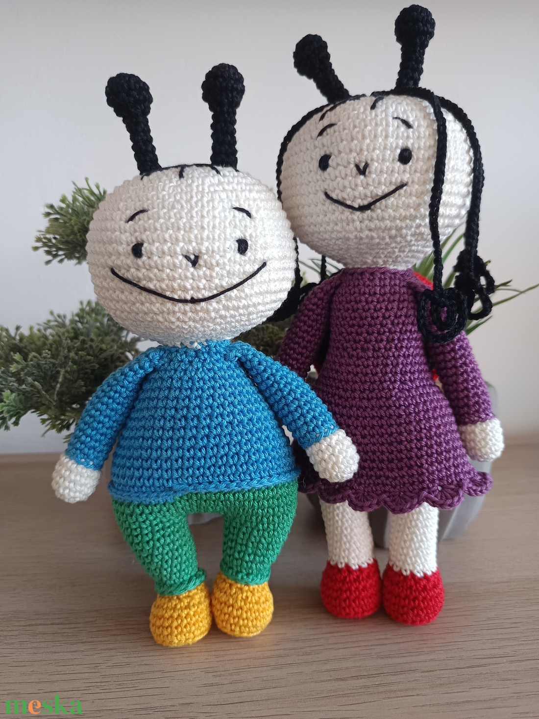 Horgolt Bogyó figura � egyedi amigurumi baba ajándékba - játék & sport - baba & babaház - baba - Meska.hu