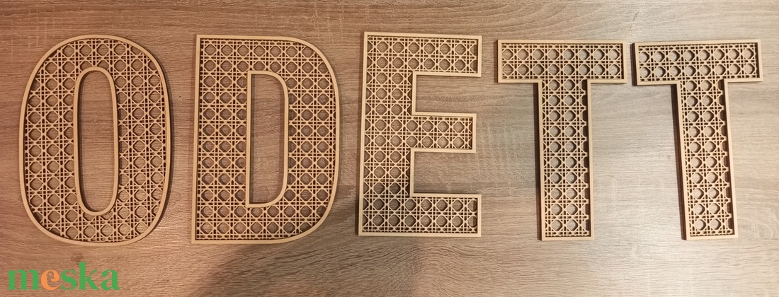 Rattan betűs ajtódísz - otthon & életmód - dekoráció - ajtó- és ablak dekoráció - ajtótábla - Meska.hu Rattan betűs ajtódísz - otthon & életmód - dekoráció - ajtó- és ablak dekoráció - ajtótábla - Meska.hu