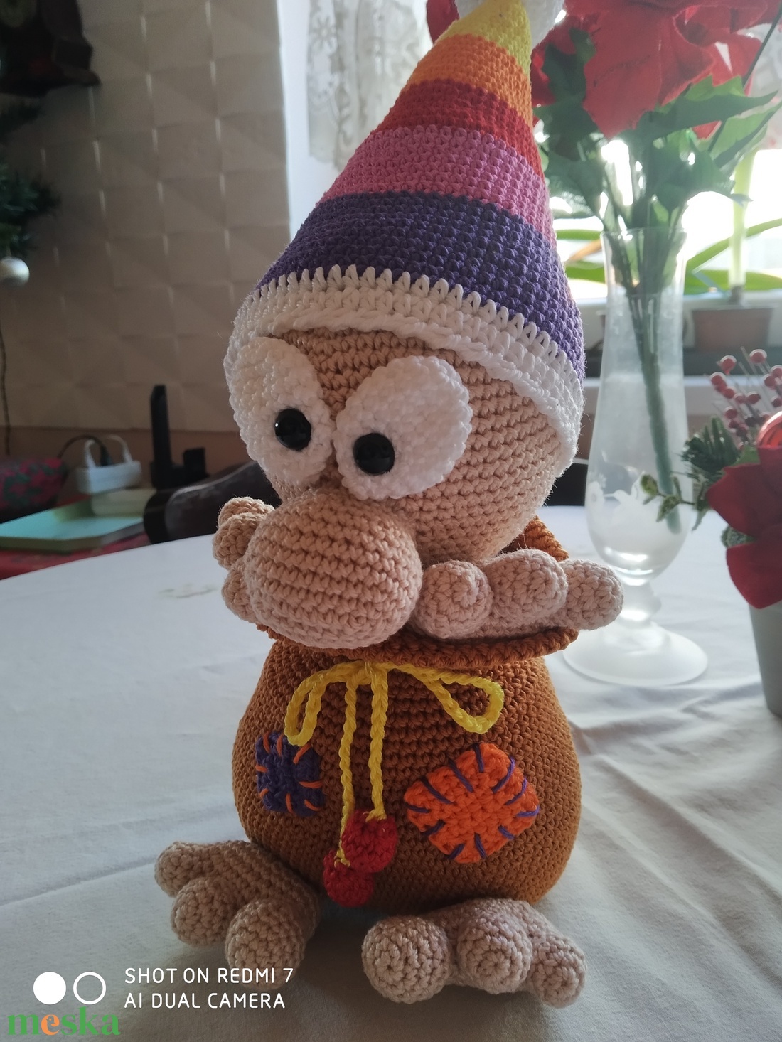 Zsákos manó - játék & sport - plüssállat & játékfigura - manó - Meska.hu Zsákos manó - játék & sport - plüssállat & játékfigura - manó - Meska.hu