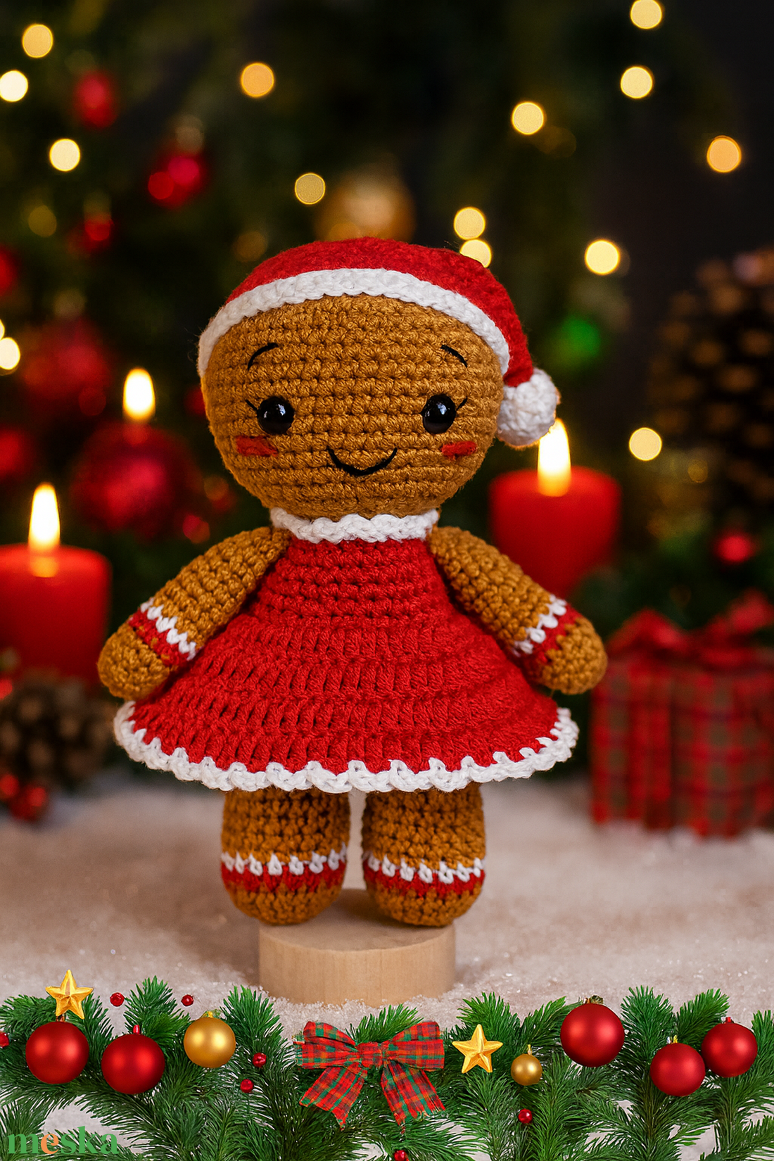 Mézi és Mézike - karácsony - karácsonyi lakásdekoráció - karácsonyi manók, figurák - Meska.hu