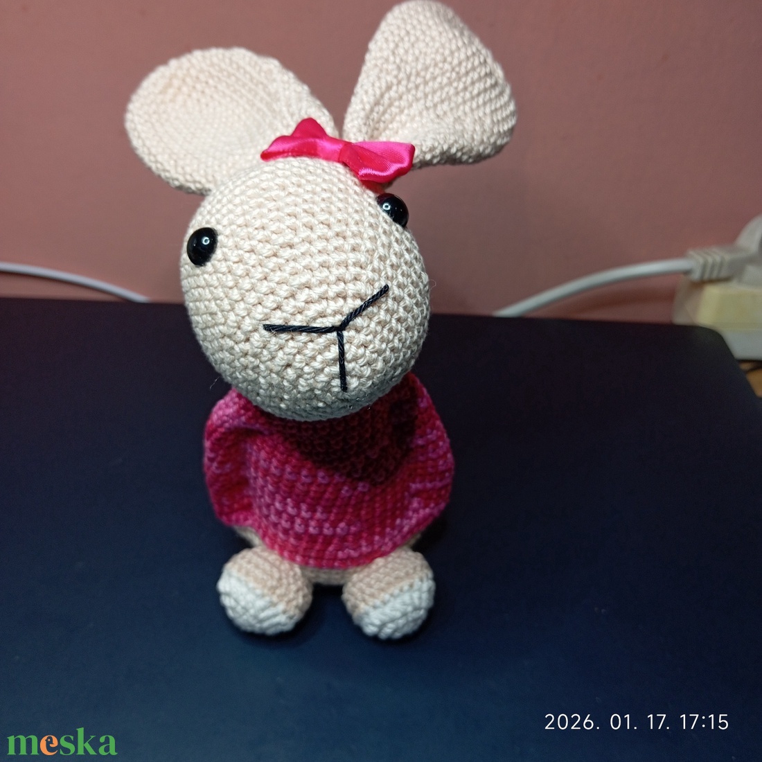 Nyuszika � horgolt kedvenc kicsiknek és nagyoknak - játék & sport - plüssállat & játékfigura - nyuszi - Meska.hu