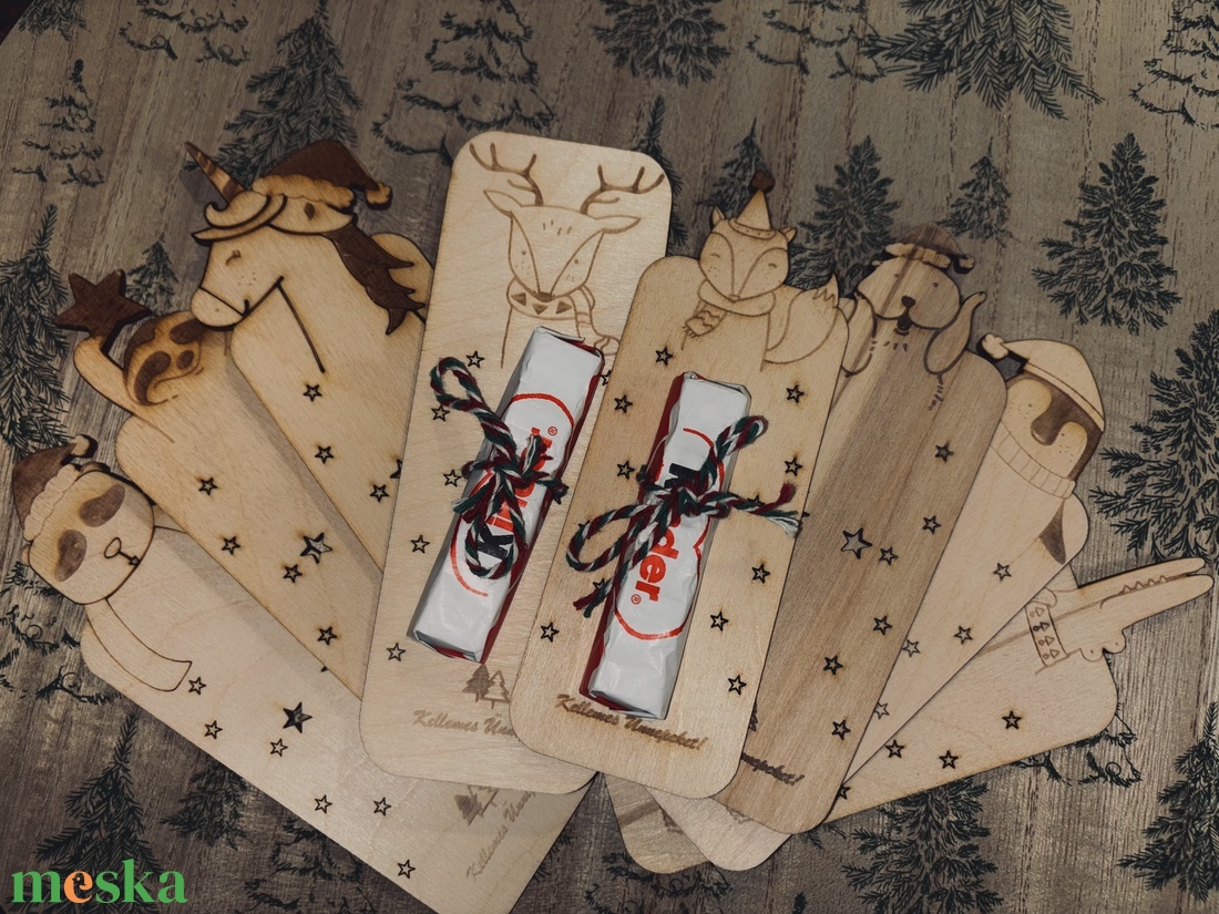 Karácsonyi csokiátadó  - karácsony - mikulás - mikulás ajándékok - Meska.hu