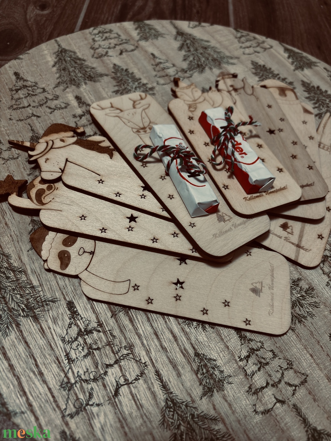 Karácsonyi csokiátadó  - karácsony - mikulás - mikulás ajándékok - Meska.hu