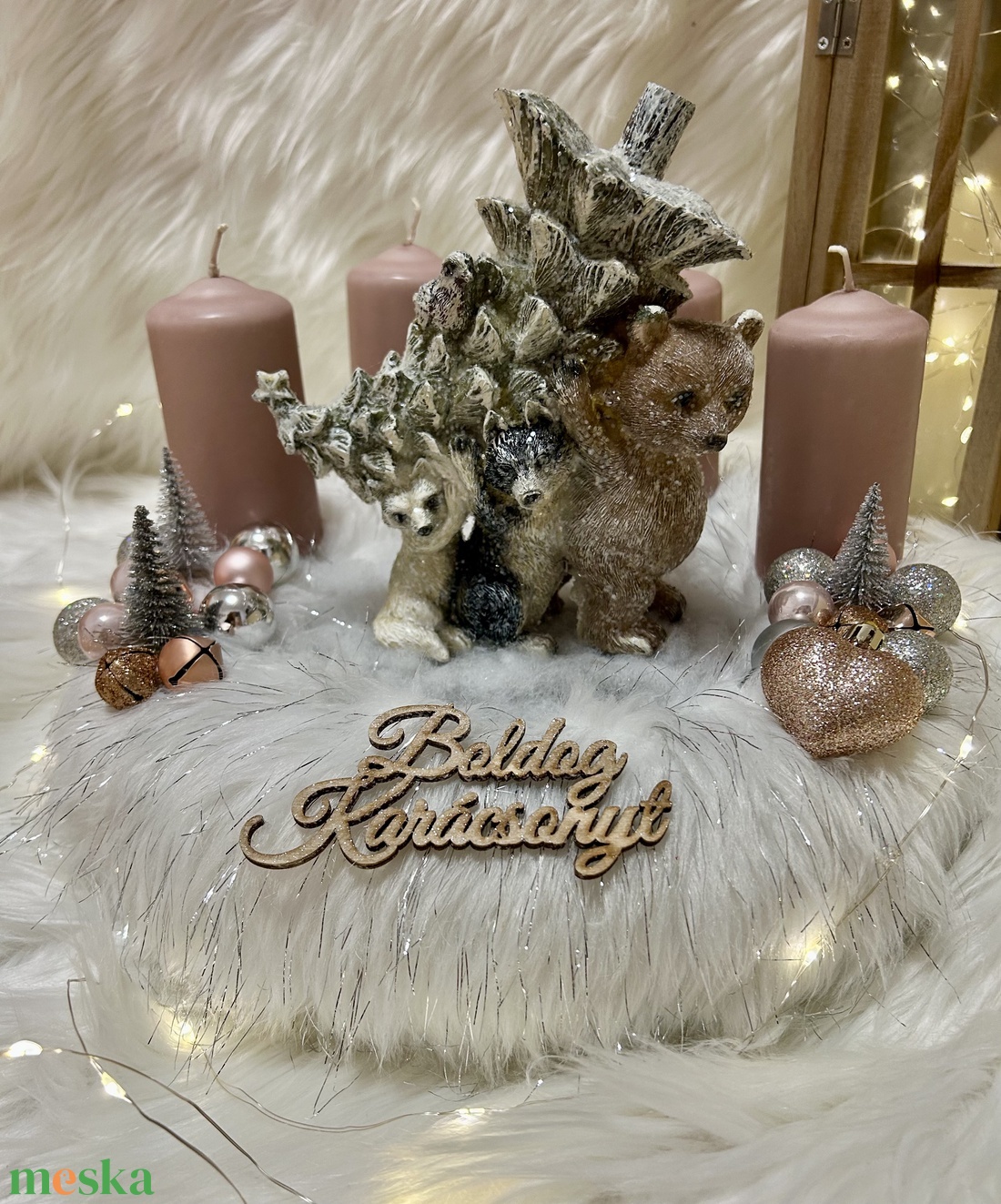 Állatkás nagyméretű adventi koszorú - karácsony - adventi díszek - adventi koszorú - Meska.hu Állatkás nagyméretű adventi koszorú - karácsony - adventi díszek - adventi koszorú - Meska.hu