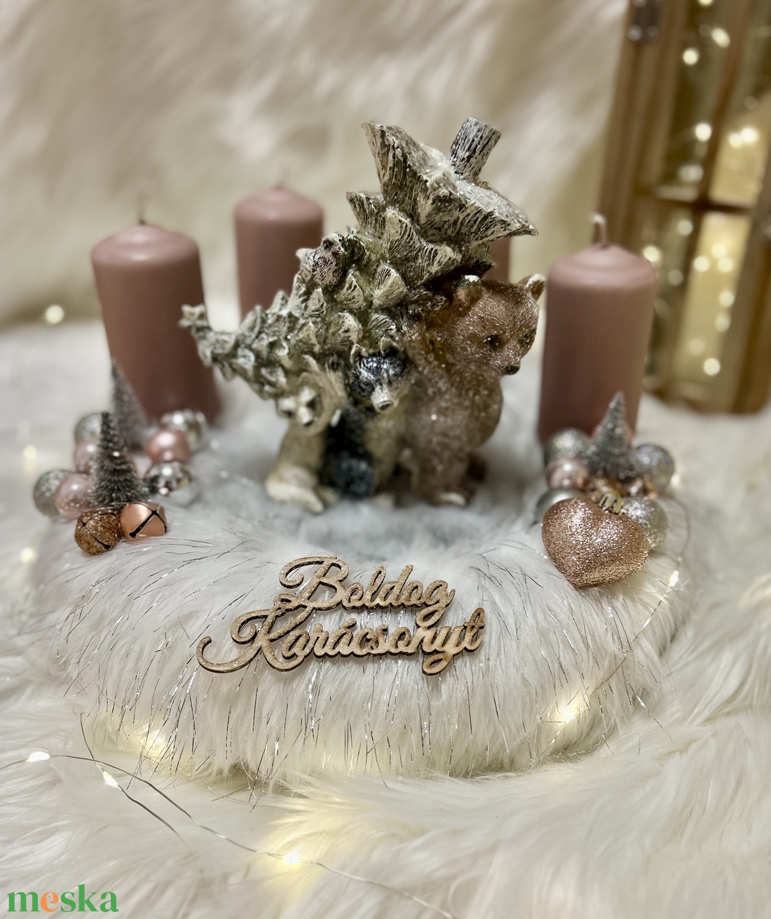Állatkás nagyméretű adventi koszorú - karácsony - adventi díszek - adventi koszorú - Meska.hu Állatkás nagyméretű adventi koszorú - karácsony - adventi díszek - adventi koszorú - Meska.hu