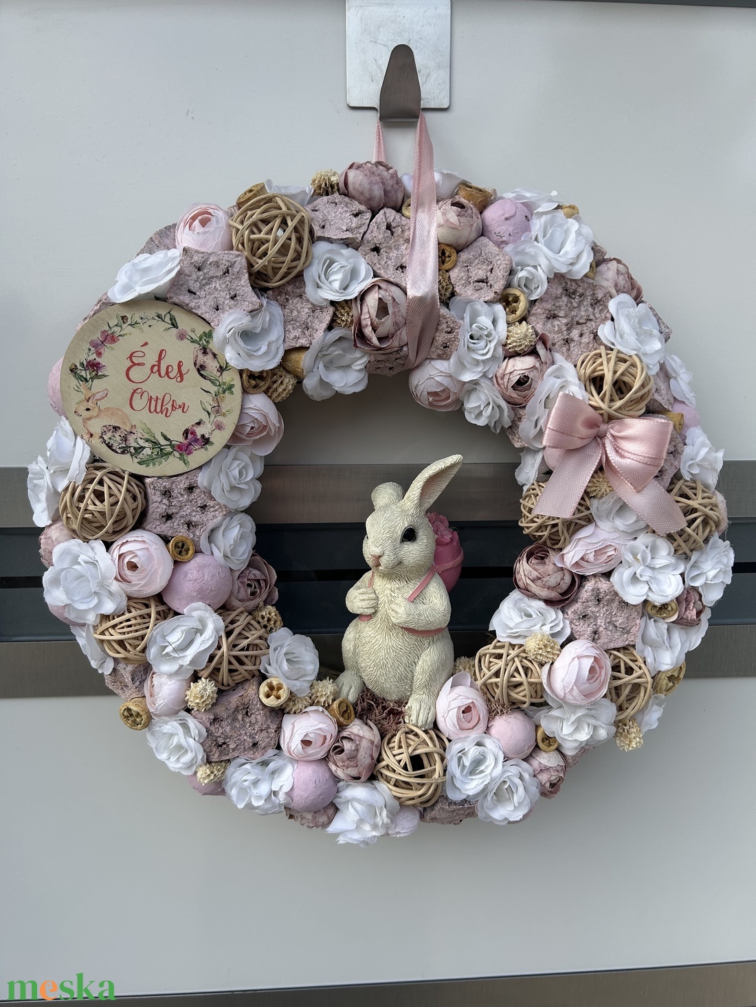 Tavaszi ajtódísz - otthon & életmód - dekoráció - ajtó- és ablak dekoráció - ajtódísz & kopogtató - Meska.hu