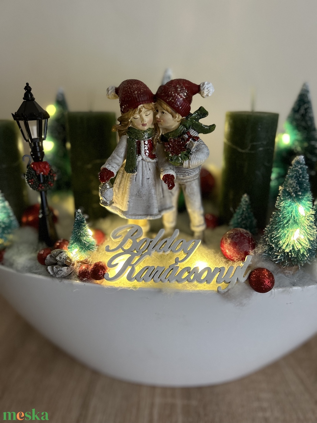 Nagyméretű adventi asztaldísz - karácsony - adventi díszek - adventi asztaldísz - Meska.hu Nagyméretű adventi asztaldísz - karácsony - adventi díszek - adventi asztaldísz - Meska.hu