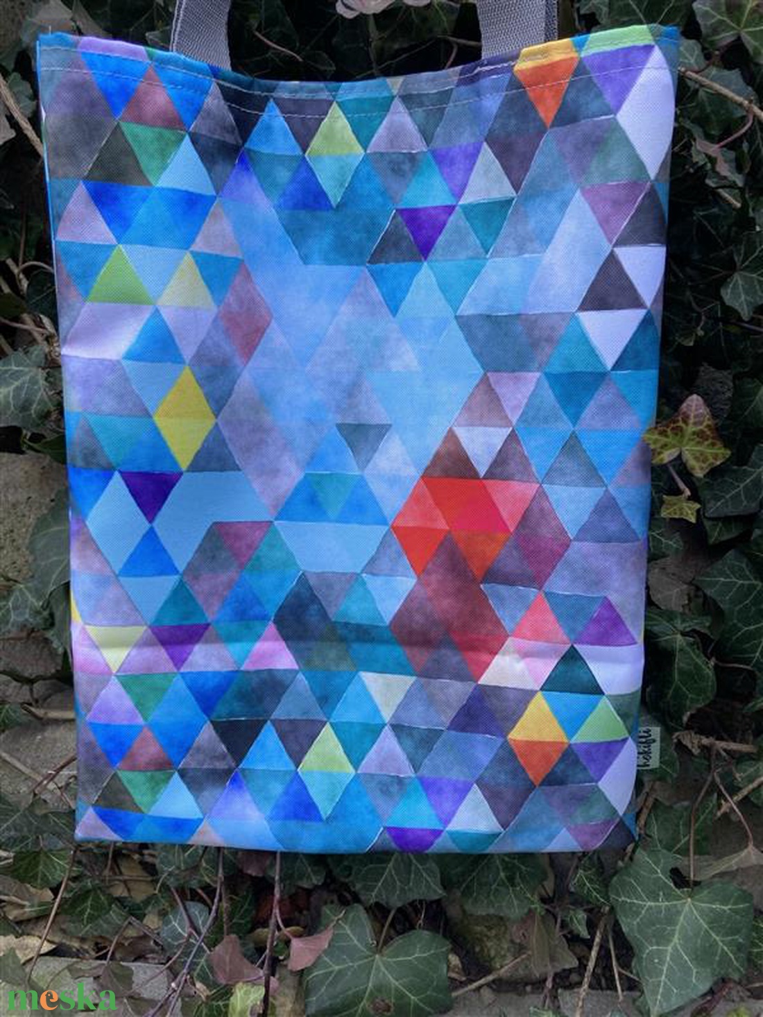 Kék geometriai mintás bevásárló táska, tote bag - táska & tok - bevásárlás & shopper táska - shopper, textiltáska, szatyor - Meska.hu Kék geometriai mintás bevásárló táska, tote bag - táska & tok - bevásárlás & shopper táska - shopper, textiltáska, szatyor - Meska.hu