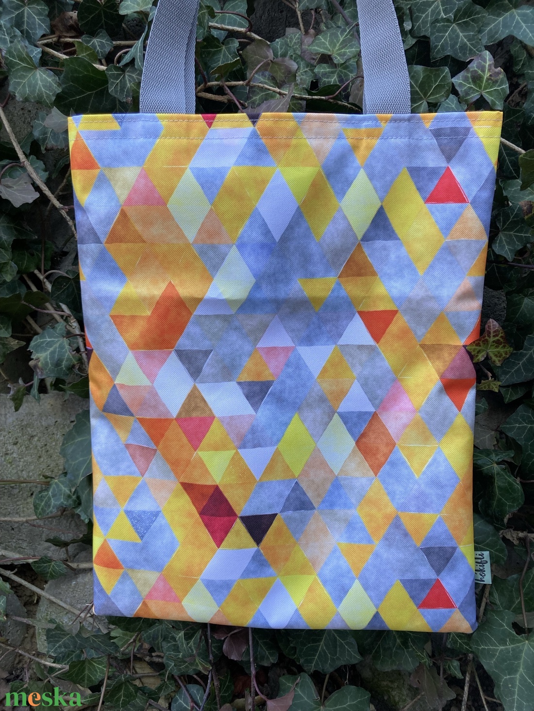 Sárga geometriai mintás bevásárló táska, tote bag - táska & tok - bevásárlás & shopper táska - shopper, textiltáska, szatyor - Meska.hu Sárga geometriai mintás bevásárló táska, tote bag - táska & tok - bevásárlás & shopper táska - shopper, textiltáska, szatyor - Meska.hu