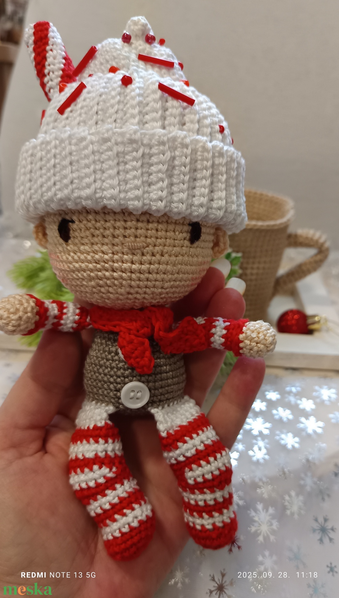 Manó bögrében - karácsony - karácsonyi lakásdekoráció - karácsonyi manók, figurák - Meska.hu Manó bögrében - karácsony - karácsonyi lakásdekoráció - karácsonyi manók, figurák - Meska.hu