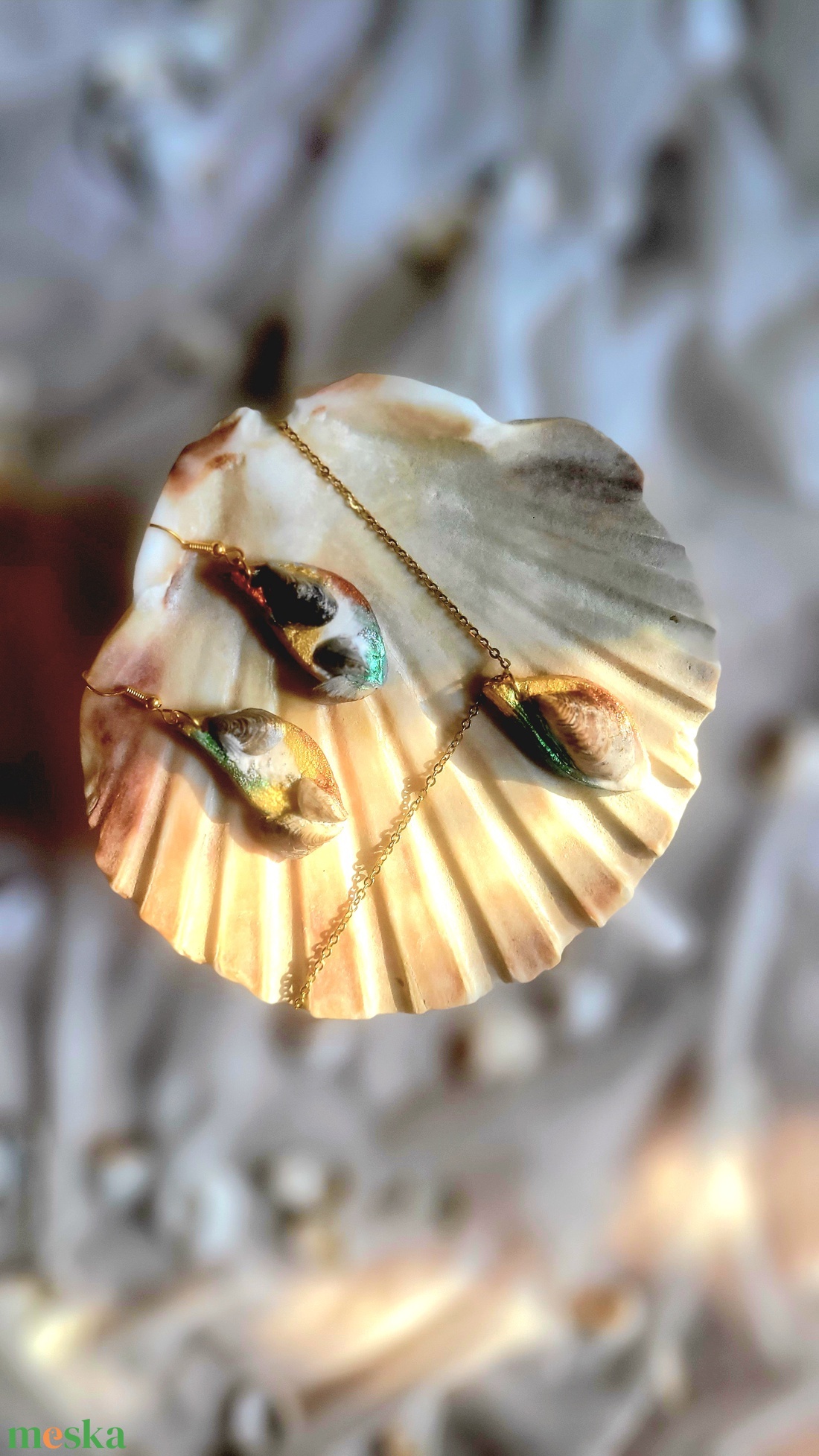 Őszbe burkolózva - ékszer - ékszerszett - Meska.hu Őszbe burkolózva - ékszer - ékszerszett - Meska.hu