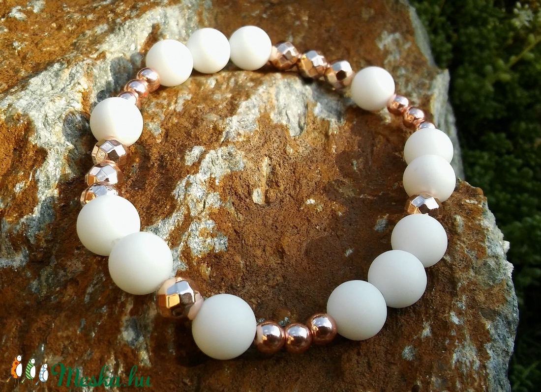 Rose gold karkötő - ékszer - karkötő - bogyós karkötő - Meska.hu Rose gold karkötő - ékszer - karkötő - bogyós karkötő - Meska.hu