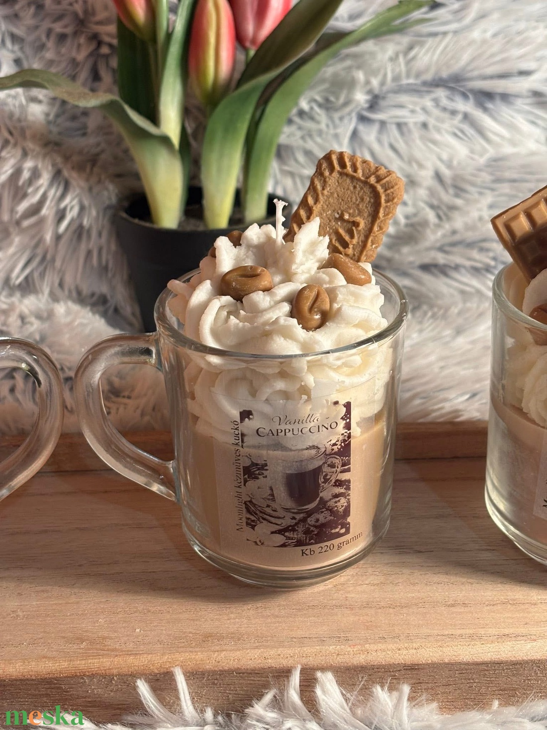 Kávé pohár gyertyák  - kellékek & szerszámok - dekorációs kellékek - dekorációs gyertya - Meska.hu