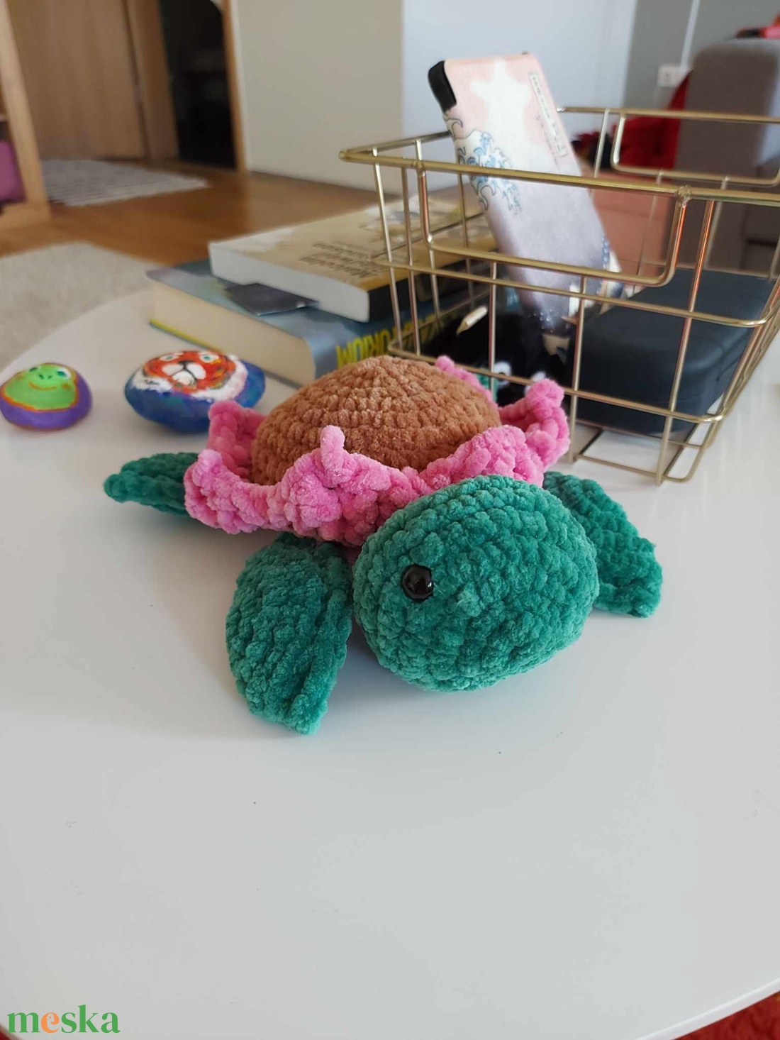 Virágteknős - játék & sport - plüssállat & játékfigura - más figura - Meska.hu