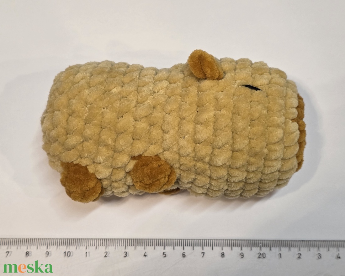 Horgolt capybara - játék & sport - plüssállat & játékfigura - más figura - Meska.hu Horgolt capybara - játék & sport - plüssállat & játékfigura - más figura - Meska.hu
