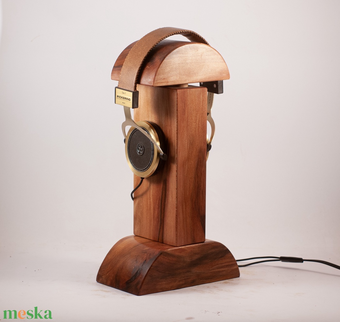 Fejhallgató tartó, állvány - otthon & életmód - tárolás & rendszerezés - íróasztali tároló - Meska.hu