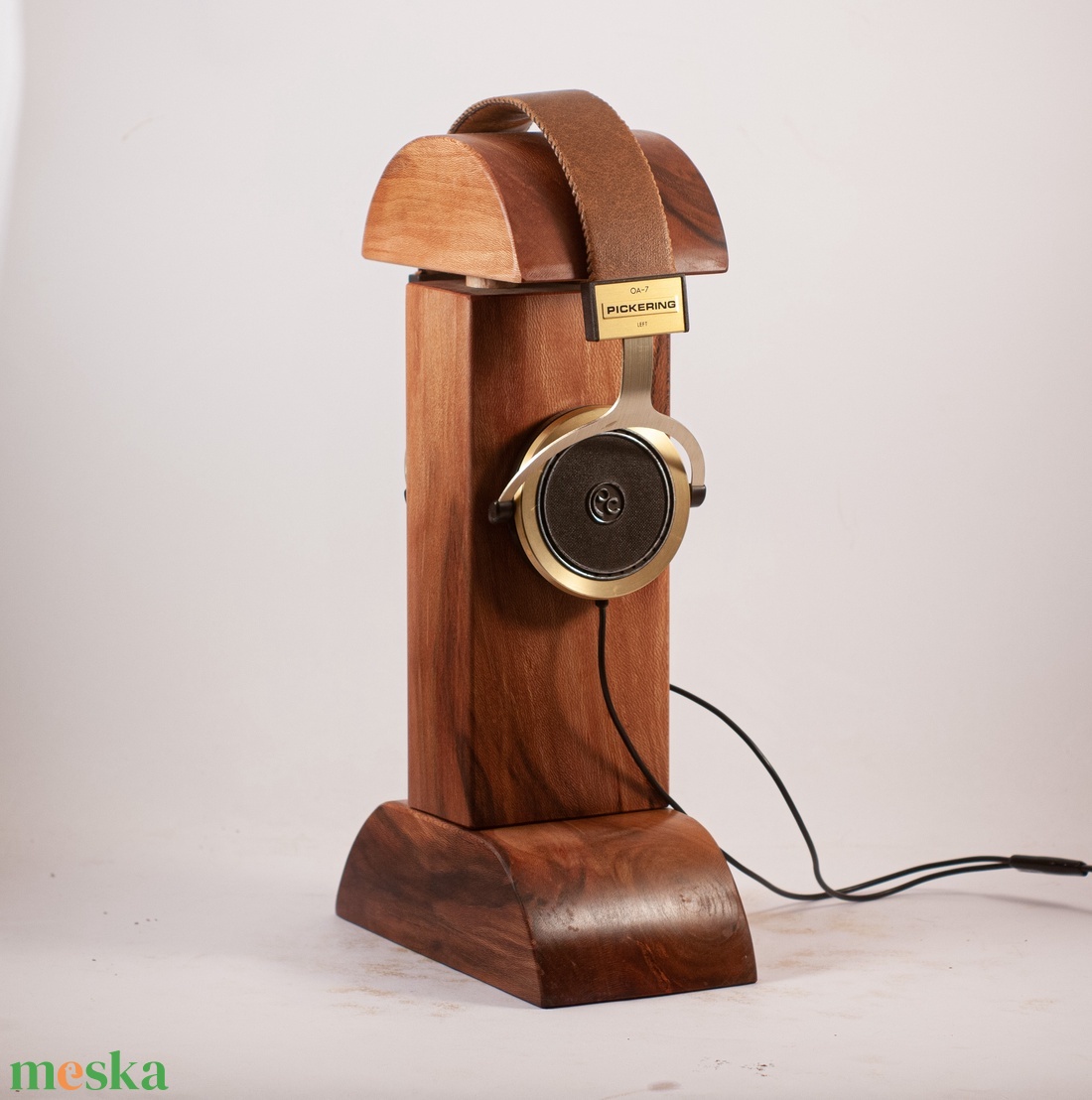 Fejhallgató tartó, állvány - otthon & életmód - tárolás & rendszerezés - íróasztali tároló - Meska.hu