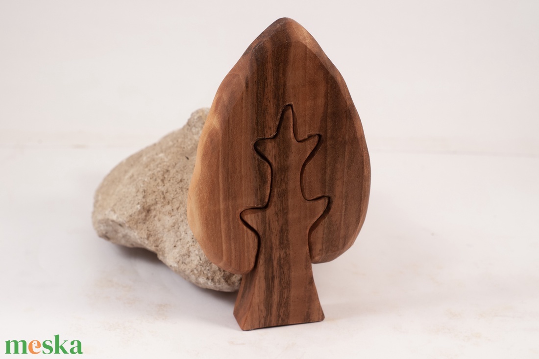  Fa fa, fa építő, kirakó - játék & sport - készségfejlesztő és logikai játék - szín és formaválogató játékok - Meska.hu