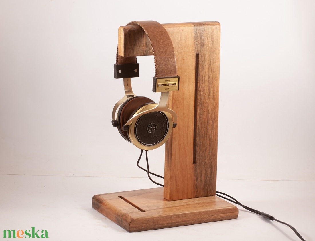 Fejhallgató tartó, állvány - otthon & életmód - tárolás & rendszerezés - íróasztali tároló - Meska.hu