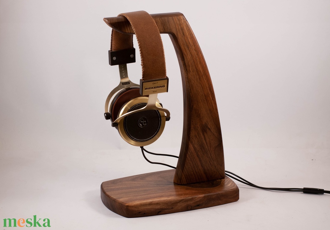 Fejhallgató tartó, fülhallgató tartó - otthon & életmód - tárolás & rendszerezés - íróasztali tároló - Meska.hu