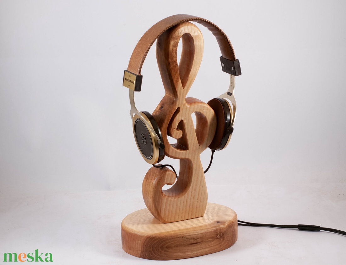 Fejhallgató állvány, violin kulcs, fülhallgató tartó - otthon & életmód - tárolás & rendszerezés - íróasztali tároló - Meska.hu Fejhallgató állvány, violin kulcs, fülhallgató tartó - otthon & életmód - tárolás & rendszerezés - íróasztali tároló - Meska.hu