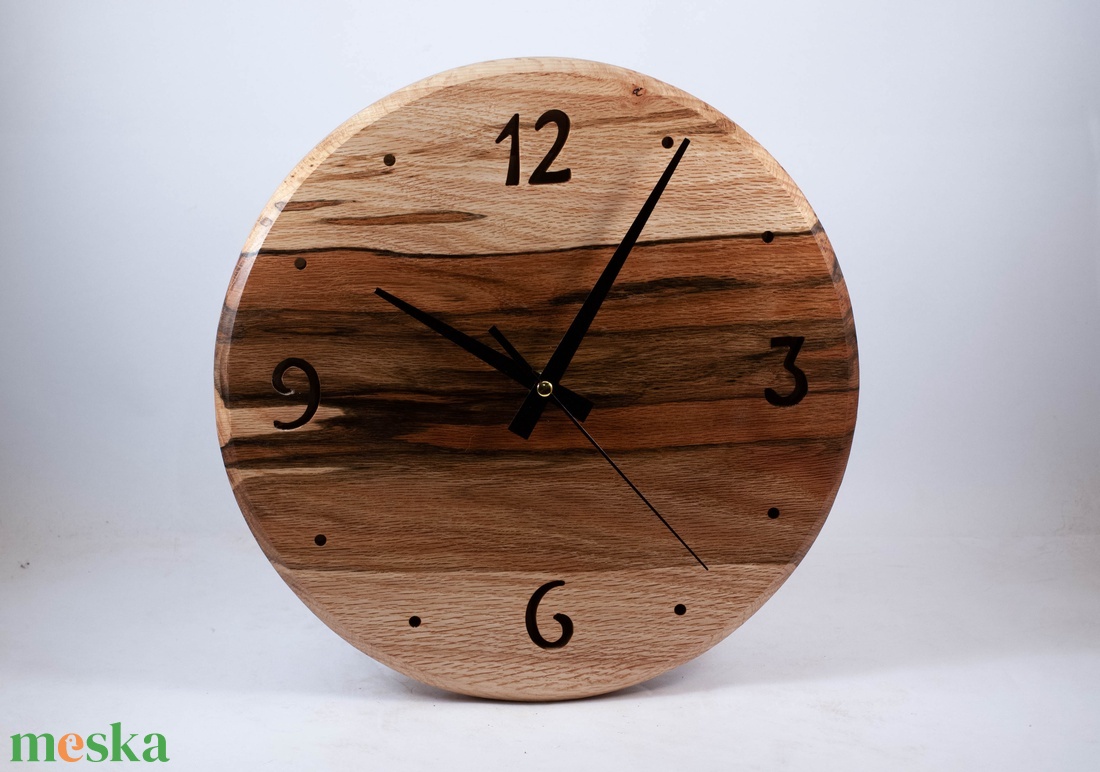 Fa falióra, kerek faóra - otthon & életmód - dekoráció - fali és függő dekoráció - falióra & óra - Meska.hu Fa falióra, kerek faóra - otthon & életmód - dekoráció - fali és függő dekoráció - falióra & óra - Meska.hu