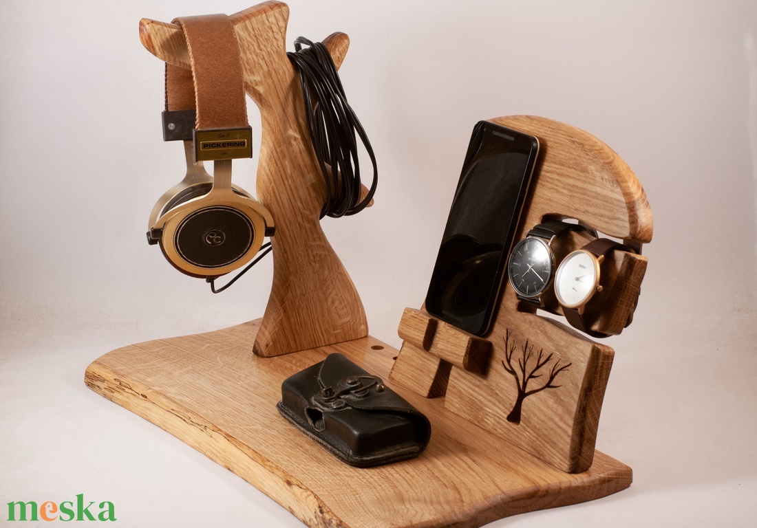 Fejhallgató-, mobiltelefon-, 2 óra-, 3 toll tartó, asztali rendező - otthon & életmód - tárolás & rendszerezés - íróasztali tároló - Meska.hu