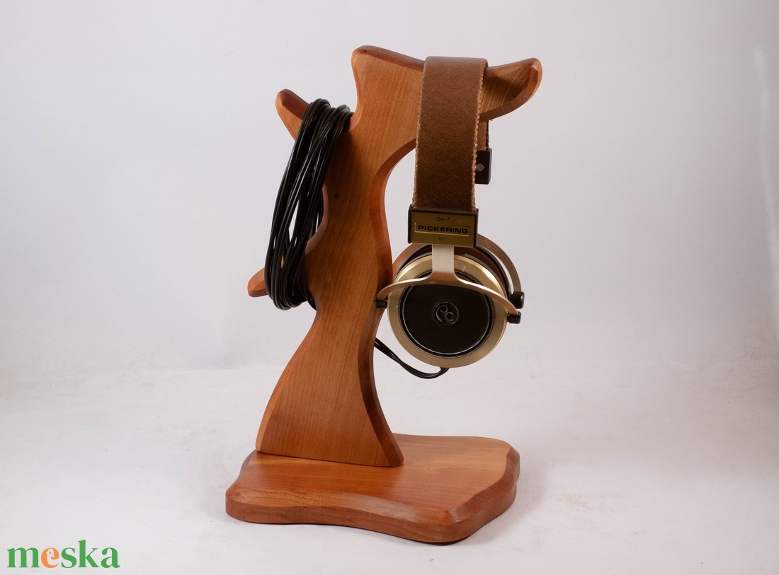 Fejhallgató tartó - otthon & életmód - tárolás & rendszerezés - íróasztali tároló - Meska.hu