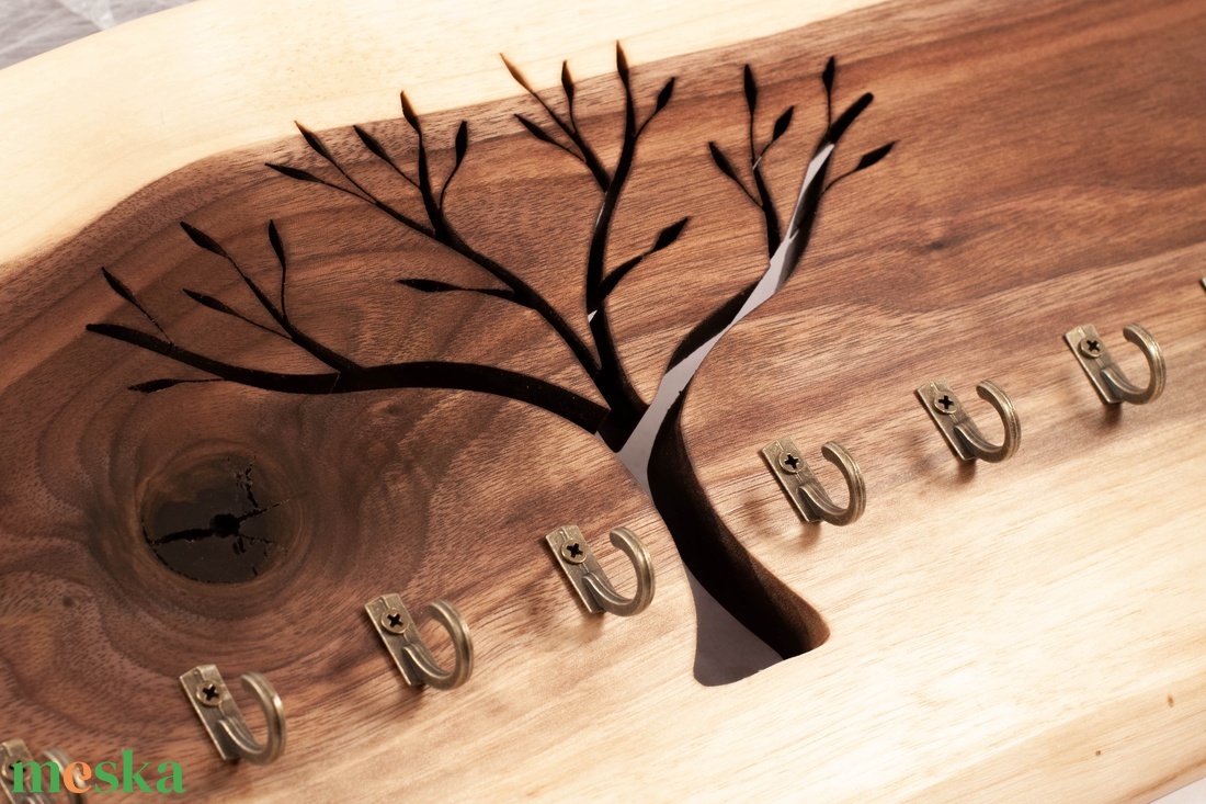 Fali kulcstartó, fogas, ékszertartó, akasztó - otthon & életmód - dekoráció - fali és függő dekoráció - fali kulcstartó - Meska.hu