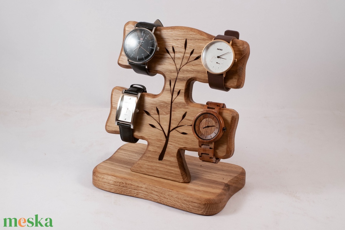 Karóra tartó, tároló, karkötő tartó , asztali rendező - otthon & életmód - tárolás & rendszerezés - íróasztali tároló - Meska.hu