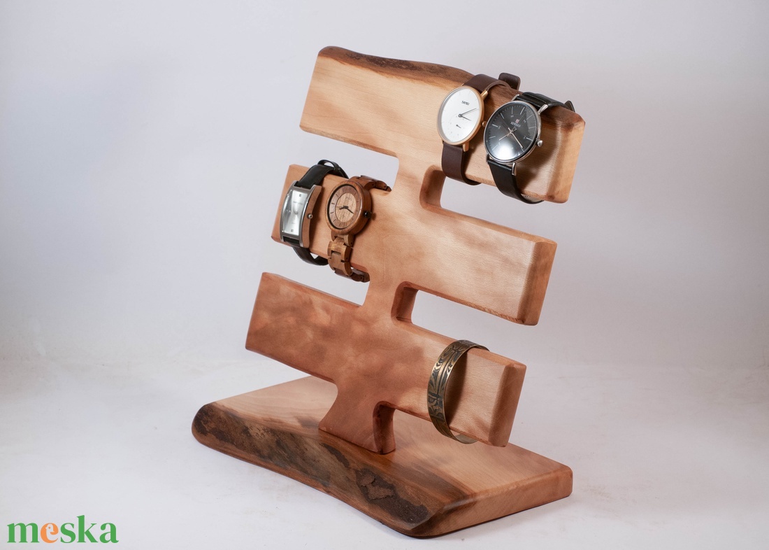 Karóra tartó, tároló, karkötő tartó , asztali rendező - otthon & életmód - tárolás & rendszerezés - íróasztali tároló - Meska.hu