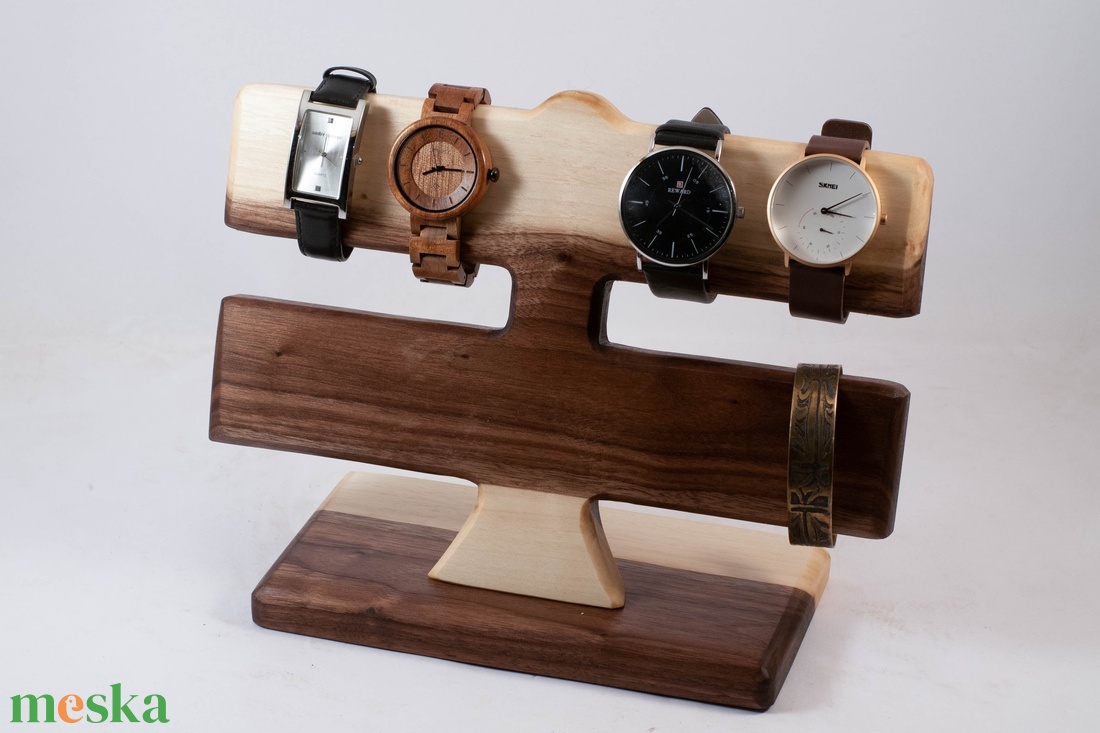 Karóra tartó, tároló, karkötő tartó , asztali rendező - otthon & életmód - tárolás & rendszerezés - íróasztali tároló - Meska.hu