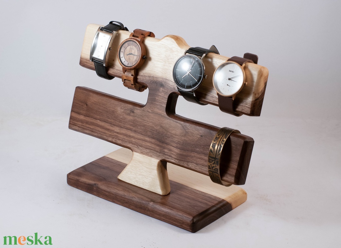 Karóra tartó, tároló, karkötő tartó , asztali rendező - otthon & életmód - tárolás & rendszerezés - íróasztali tároló - Meska.hu