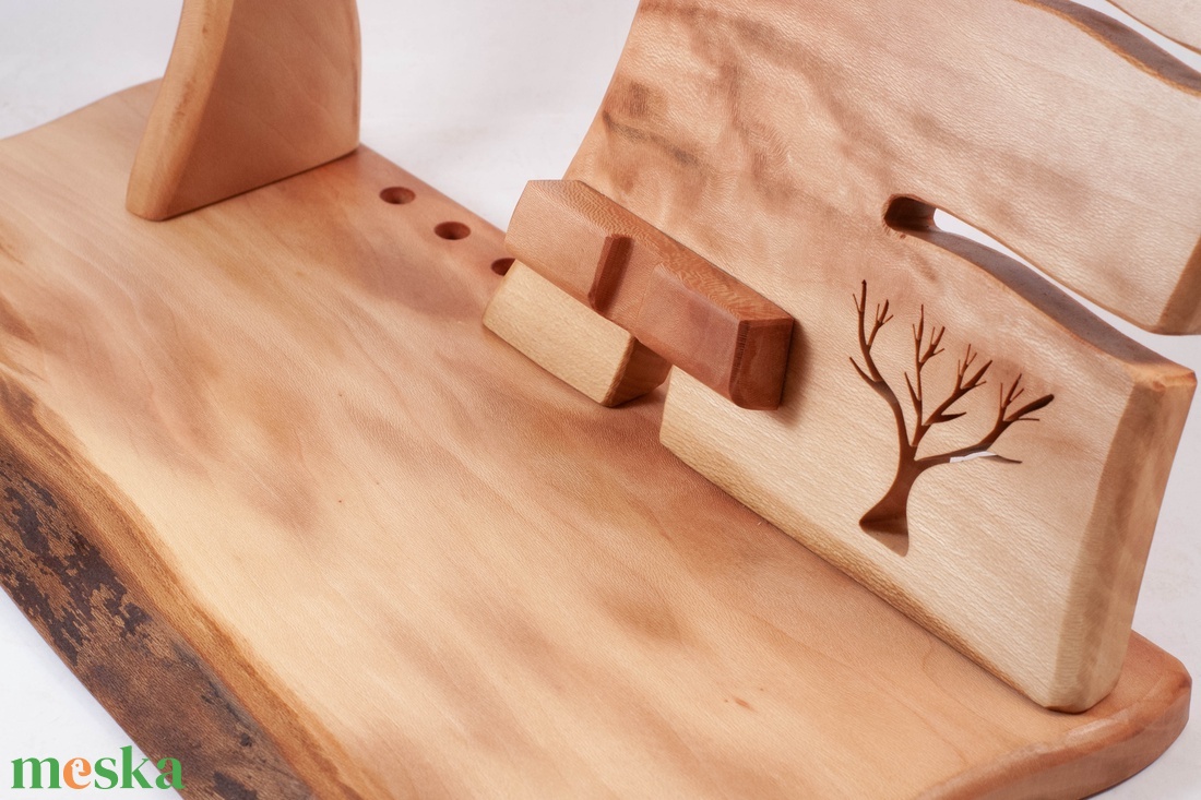   Mobil-, szemüveg-, fejhallgató, toll, 2 óra- tartó, asztali rendező - otthon & életmód - tárolás & rendszerezés - íróasztali tároló - Meska.hu