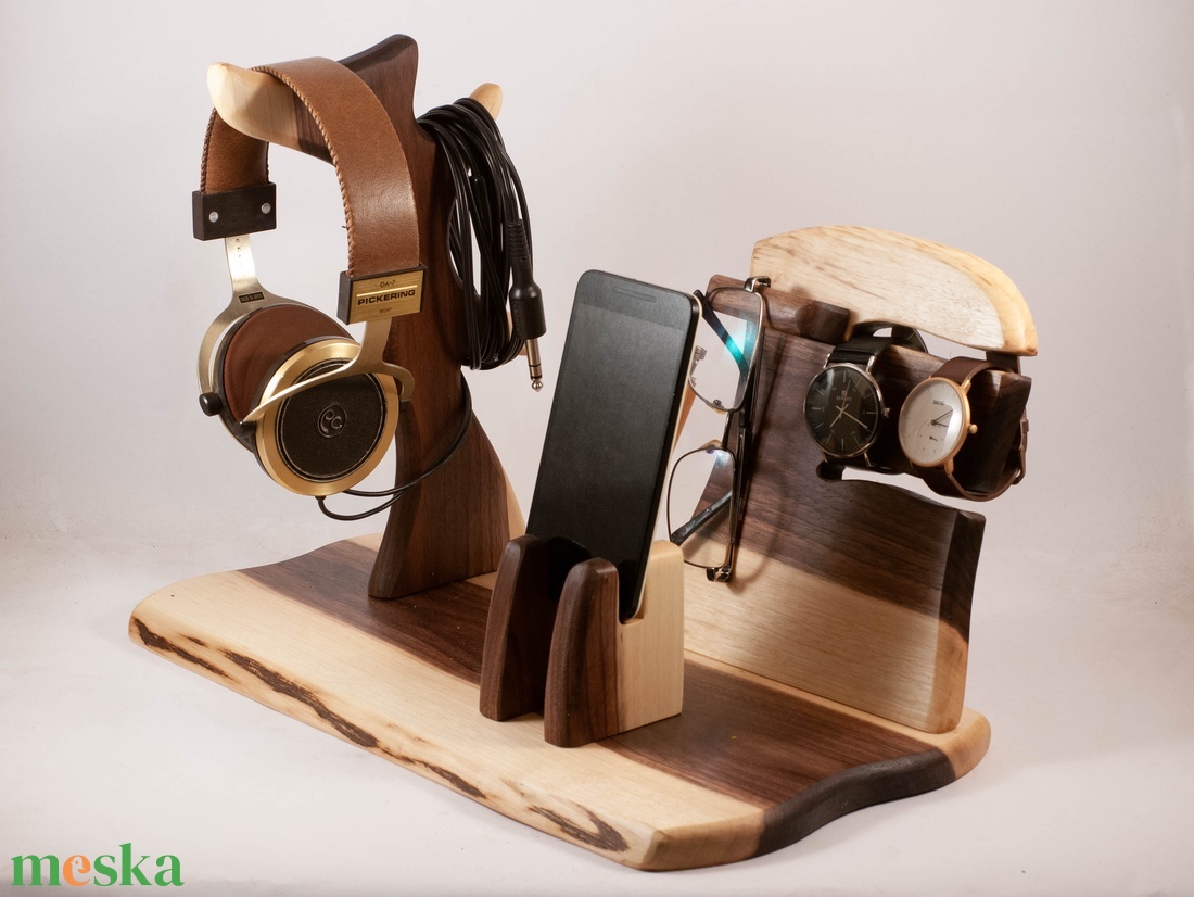   Mobil-, szemüveg-, fejhallgató, 2 óra-, asztali rendező - otthon & életmód - tárolás & rendszerezés - íróasztali tároló - Meska.hu